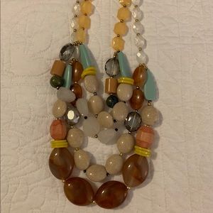 Anthropologie statement necklace